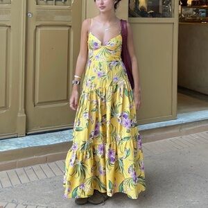 FARM Rio Flowers Long Dress Size XL